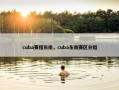 cuba赛程东南，cuba东南赛区分组