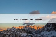 fifacc球员后腰，fifa2021后腰