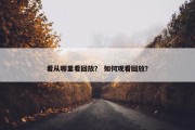 看从哪里看回放？ 如何观看回放？