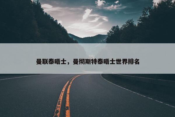 曼联泰晤士，曼彻斯特泰晤士世界排名