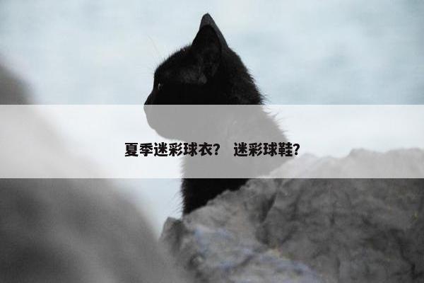 夏季迷彩球衣？ 迷彩球鞋？