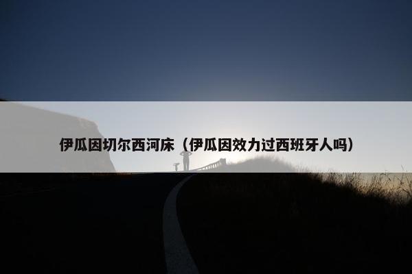 伊瓜因切尔西河床（伊瓜因效力过西班牙人吗）