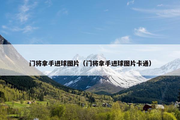 门将拿手进球图片（门将拿手进球图片卡通）