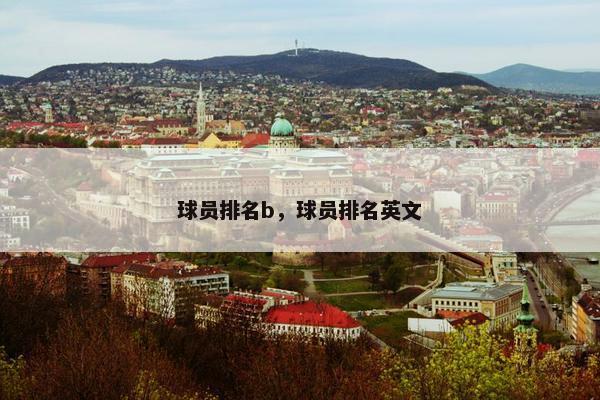 球员排名b，球员排名英文