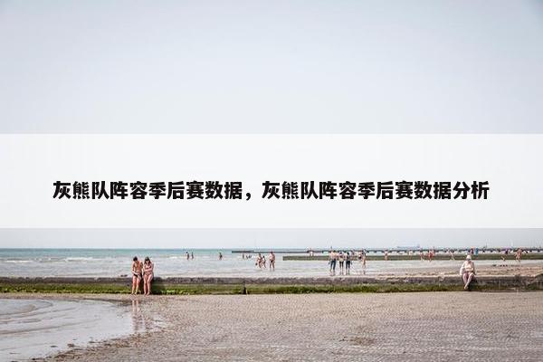 灰熊队阵容季后赛数据，灰熊队阵容季后赛数据分析