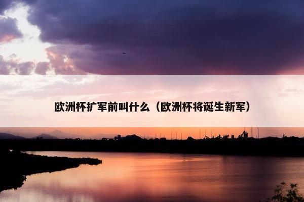 欧洲杯扩军前叫什么（欧洲杯将诞生新军）