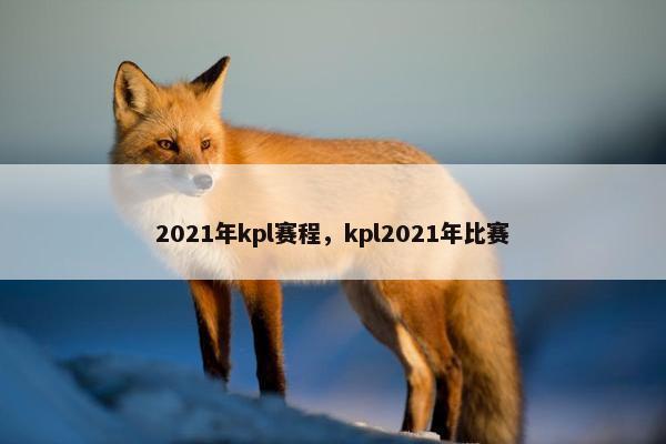 2021年kpl赛程，kpl2021年比赛