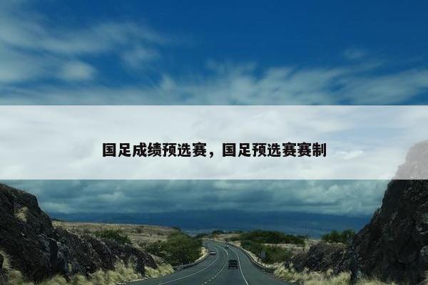 国足成绩预选赛，国足预选赛赛制