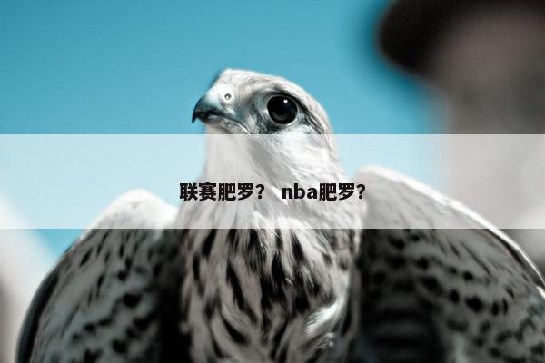 联赛肥罗？ nba肥罗？