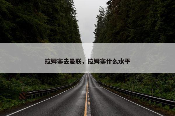 拉姆塞去曼联，拉姆塞什么水平