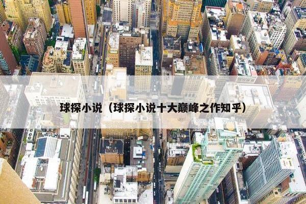 球探小说（球探小说十大巅峰之作知乎）