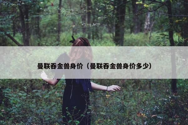 曼联吞金兽身价（曼联吞金兽身价多少）