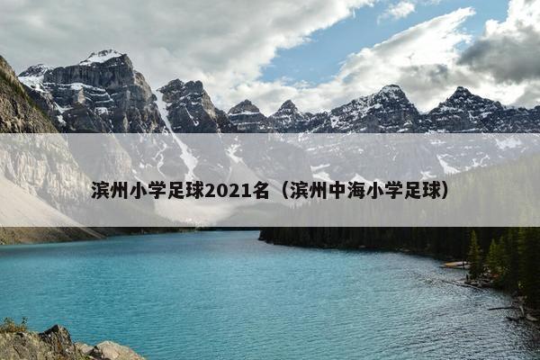 滨州小学足球2021名（滨州中海小学足球）
