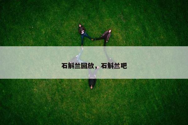 石斛兰回放，石斛兰吧