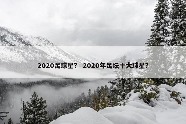 2020足球星？ 2020年足坛十大球星？