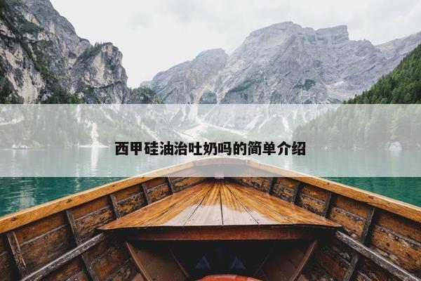 西甲硅油治吐奶吗的简单介绍