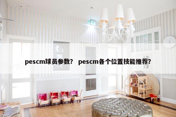 pescm球员参数? pescm各个位置技能推荐? pescm球员参数? pescm各个位置技能推荐?