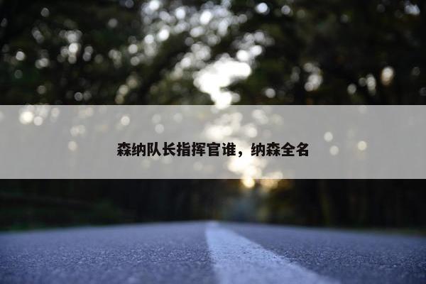 森纳队长指挥官谁，纳森全名