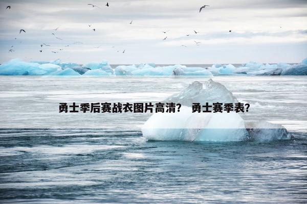 勇士季后赛战衣图片高清？ 勇士赛季表？