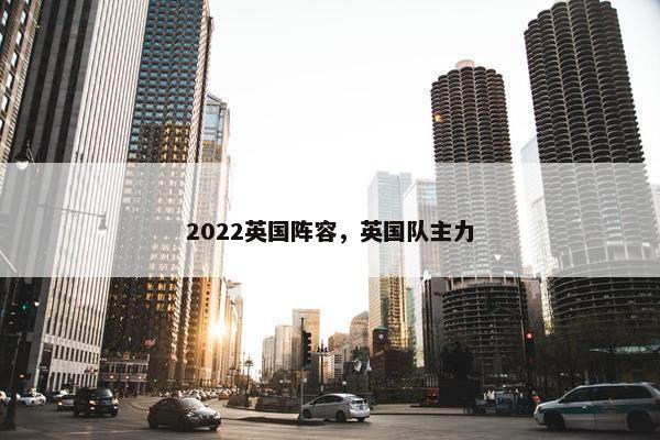 2022英国阵容，英国队主力