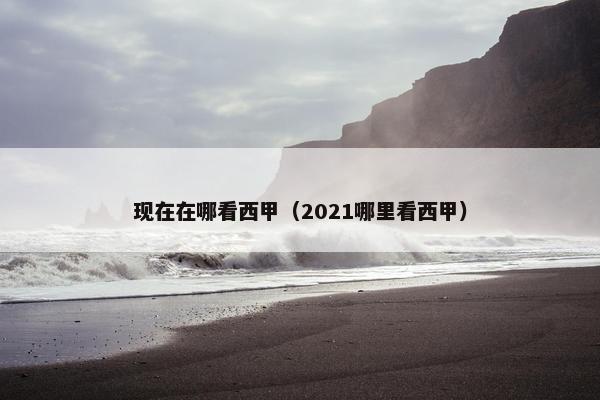 现在在哪看西甲（2021哪里看西甲）