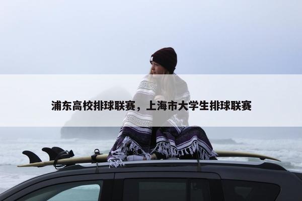 浦东高校排球联赛，上海市大学生排球联赛