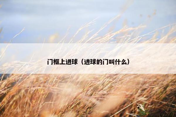 门框上进球(进球的门叫什么) 门框上进球(进球的门叫什么)