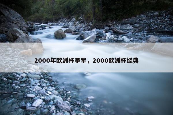 2000年欧洲杯季军,2000欧洲杯经典 2000年欧洲杯季军,2000欧洲杯经典