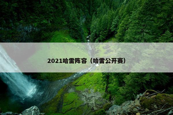 2021哈雷阵容（哈雷公开赛）