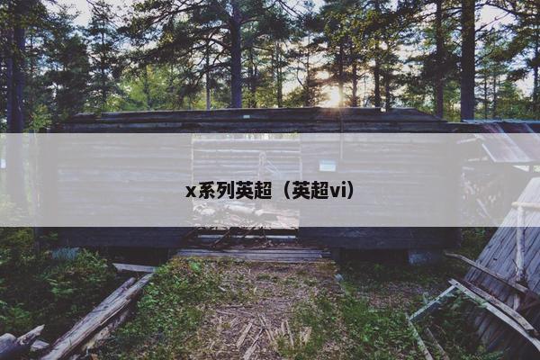 x系列英超（英超vi）