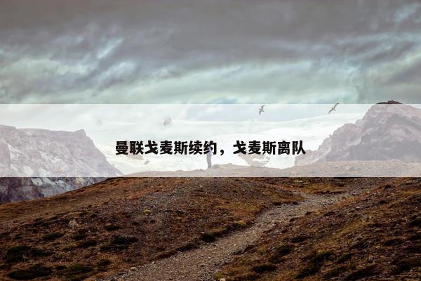 曼联戈麦斯续约，戈麦斯离队